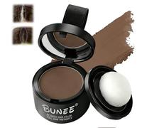 4 g Retocador de Raíces en Polvo, Corrector Capilar, Powder Instantly, Sombra para el Cabello, Uso para Rellenar el Cabello Debilitado, para Densificar el Cabellos de Mujeres y Hombres(Castaño Oscuro)