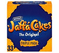 4 galletas originales de Jaffa Cakes de triple paquete x33 "Deliciousness that brings a smile" para todas las ocasiones