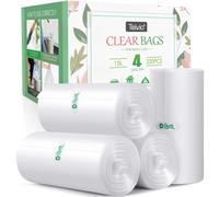 4 galones 220 cuentas bolsas de basura fuertes bolsas de basura de basura de bao de basura bolsas de plstico pequeas bolsas de plstico para la co