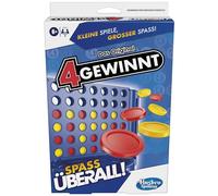 4 GANA Juego Compacto, portátil para 2 Jugadores, Juego de Viaje para niños, diversión en Cualquier Lugar