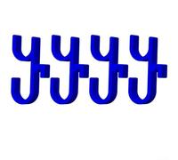 4 ganchos para paraguas de coche para ajuste del vehículo, sin taladrar, ruido y fijación estable, mantiene los paraguas a mano y perfectamente almacenados