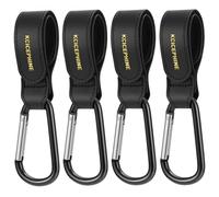 4 ganchos universales para cochecito de bebé para colgar bolsas y compras, prácticos ganchos para cochecito, accesorios perfectos para Uppababy, Babyzen Yoyo, Britax, Bugaboo, Bob, Buggy, carrito de
