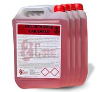 4 Garrafas de Jabón de Manos 5 Litros · Gel para todo tipo de Dispensadores Pack ahorro ·Jabón Líquido Hidratante de Manos Caramelo · Uso Diario · Especial para Uso Industrial