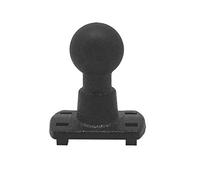 4 garras de agujero AMPS placa adaptadora de goma de 25 mm para soporte de montaje en cabeza, cámara DVR, montaje de succión
