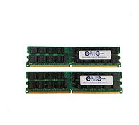 4 GB (2 x 2 GB) de memoria RAM para Dell PowerEdge 2850 ddr2-pc3200 Dual Rank para servidor sólo por cms B69