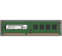 4 GB RAM PC DIMM Micron mt8jtf51264az-1g6e1 DDR3 PC3 - 12800U 1RX8 CL11 1600 MHz