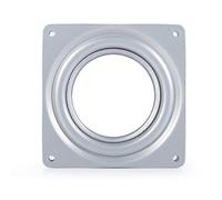 4" Giratorio Placa Metal Rotación Giratoria Perezaso Susan Rodamiento Plataforma TV Cocina Herramienta
