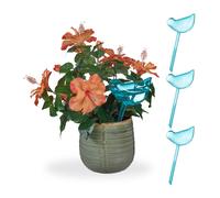 4 Globos de riego diseño pájaro Biberones riego de 200 ml Regadores de PVC