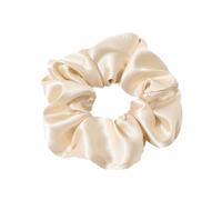 4 gomas elásticas de seda para el cabello, coletero liso para el pelo, anillos suaves, bandas de goma, coletas, accesorios para el cabello para mujeres todos los días, champán