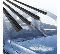 4 gomas limpiaparabrisas, goma de repuesto universal para, goma limpiaparabrisas universal, compatible con todos los, se puede cortar (800 mm)