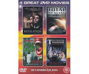 4 Great DVD Movies: Revelation, Total Reality, Night Of The Living Dead, Tales From The Darkside