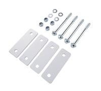 4 Grilletes y Pernos Extendidos de 1 Pulgada, Kit de Elevación Trasera para Carrito de, Accesorios para Carrito de, Ideal para Carritos de Anteriores 2004-2024
