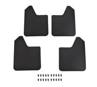 4 Guardabarros Compatible con Fiat Ducato, Peugeot Boxer, Ram ProMaster, Guardabarros de 38 x 29 cm.(4pcs-Set Black)