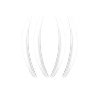 4 Guardabarros Delanteros y Traseros con moldura para Paso de Rueda para Tesla Model 3 2017-2021 Guardabarros Delanteros Coche
