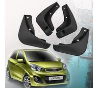 4 guardabarros para coche K-ia Picanto 2011-2018, guardabarros para rueda trasera, accesorios de estilo de coche