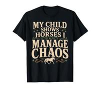 4-H Horse Mom Horse Show Mom Mom County Fair Horse Gift Camiseta