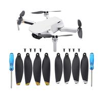 4 hélices de repuesto para dron DJI Mavic Mini4726F, color plata, compatibles con DJI-Mavic Mini, ultraligeras y duraderas.