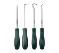 4 herramientas automotrices para mantenimiento de automóviles, diseñadas para quitar O para anillos, juntas y recuperar piezas pequeñas sueltas (C)