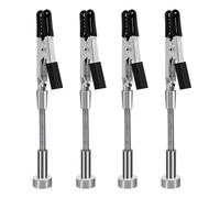 4 herramientas auxiliares de soldadura ajustables con base para manualidades, soldadura, proyectos en el hogar ayudando a las manos