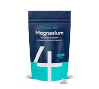 4 HIM & HER Magnesio Bisglicinato - Complejo 4-en-1, 250 mg con Citrato y Malato + Vitamina B6 - 90 Cápsulas Veganas - Alta Biodisponibilidad