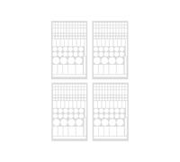 4 hojas adhesivas de bloqueo de luz para indicadores LED en pantallas de computadora de CA, parches adhesivos de atenuación LED, cubiertas de apagones para indicadores