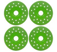 4 hojas de sierra biseladas de diamante para amoladoras angulares, discos de cerámica para cortar, piezas de corte de 1 mm para baldosas, mármol, vidrio, granito, hoja de sierra ultrafina