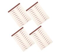 4 Hojas Pegatinas 3d Despegables, Impermeables, Aspecto Natural | Adhesivo, Aplicación Fácil Manchas, para Mujeres y Principiantes, Práctica y Retoques Rápidos