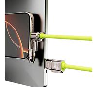 4 In 1 Charging Cable - 240W Overload Prevention Phone Accessories, Fast Charging Charger Cord | -Device USB Cable For Laptop, Cellphone, Smartphone, Tablet | Ideal For Business Trips, Travel & H