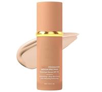 4 in 1 Foundation Liquid-Sun protection, Lightweight, Long Lasting, Oil Control, Moisturizing Medium Full Coverage Concealer with SPF 50+, All Day Flawless Waterproof Foundation (1PCS)