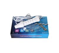 4 in 1 High Frequency Electrode Wand Glass Tube for Facial Machine Acne Spot Rem