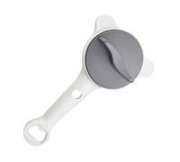 4 in 1 Jar Lid Opener - Manual Can Opener | 21cm Kitchen Tool with Non Slip Grip Design, Stainless Steel with Twist Assist Mechanism, Kitchen Gadget for Camping Bar Picnic Restaurant