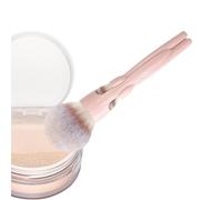 4 in 1 Magnetic Makeup Brush Set, Portable Travel Brushes With Soft | Four In Onē Design, Magnetic Detachable Brush Heads, Soft Synthetic Bristles, Compact Travel Size, For Blush Powder