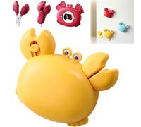4-in-1 Magnetic Refrigerator Magnet with Scissors,Box Cutter,Bottle Opener, Crab Shaped Multi Tool for Office,Homes,Bar and Everyday Use, Portable Compact Kitchen Gadget for Fridge Decor