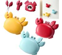 4-in-1 Magnetic Refrigerator Magnet with Scissors,Box Cutter,Bottle Opener, Crab Shaped Multi Tool for Office,Homes,Bar and Everyday Use, Portable Compact Kitchen Gadget for Fridge Decor