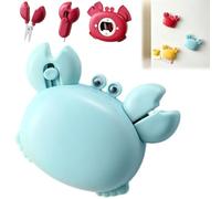 4-in-1 Magnetic Refrigerator Magnet with Scissors,Box Cutter,Bottle Opener, Crab Shaped Multi Tool for Office,Homes,Bar and Everyday Use, Portable Compact Kitchen Gadget for Fridge Decor