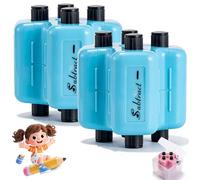 4 In 1 Math Stamp Roller, 4-In-1 Math Practice Roller Stamp Set, Multiplication & Fill-In-The-Blank Practice, Roller Digital Teaching Stamps with Refill Ink, Classroom & Home Use (Blue-2pcs)