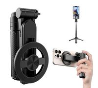 4-in-1 MUL tifunctional 360rotation Magnetic Selfie Stick, 2025 New 4 in 1 Multifunctional Magnetic Selfie Stick for All Phone with Remote Control Portable Extendable mag Tripod (1PCS)