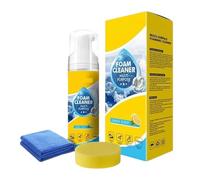 4-in-1 Multi-Enzyme Foam Cleaner 5oz, All-Purpose Deep Cleaning Spray for Car Interior, Kitchen Grease, Bathroom Tiles, Sofa Upholstery (1pcs)