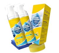 4-In-1 Multi-Enzyme Foam Cleaner, Foam Cleaner All Purpose for Car, Kitchen,Bathroom & Sofa (2Pcs)