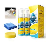 4-In-1 Multi-Enzyme Foam Cleaner, Limpiador de Espuma Multiusos para Coches, New Foam No Rinse Spray Cleaner, All-Purpose Deep Cleaning Spray for Car Interior, Kitchen, Bathroom, Sofa (2Pcs)