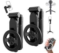 4-in-1 Multifunctional 360° Rotation Magnetic Selfie Stick, 2025 New 4 in 1 Magnetic Selfie Stick, 360° Rotation Phone Tripod with Wireless Bluetooth Remote Control for iPhone/Android (2Pcs)
