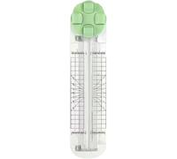 4 In 1 Paper Cutter - 4 In 1 Multi-Function Paper Trimmer, Convenient, Foldable Perforation Tool for Cardboard,Coupons,Photos,Postcards,Scrapbook (Green)