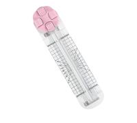 4 in 1 Paper Cutter, Duomiluo 4 Style Multi-Function Trimmer, With Straight, Wave, Perforated & Creasing Blades for Cutting Paper,Coupons,Photos,Postcards,Scrapbook,Cards (Pink)