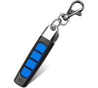 4 In 1 Remote Control Duplicator,433mhz Gate Wireless Duplicator,4 Key Copy Remote Controller,Universal Copy Fixed Code and Rolling Code Remote Control (Blue)