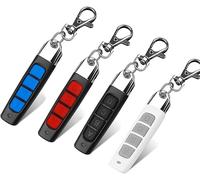 4 In 1 Remote Control Duplicator,433mhz Gate Wireless Duplicator,4 Key Copy Remote Controller,Universal Copy Fixed Code and Rolling Code Remote Control (4pcs)