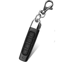 4 In 1 Remote Control Duplicator,433mhz Gate Wireless Duplicator,4 Key Copy Remote Controller,Universal Copy Fixed Code and Rolling Code Remote Control (Black)