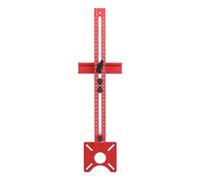 4 in 1 Router Milling Slot Holder, Aluminum Adjustable Router, Milling Holder, Circle Cutting Jig, for Cabinet Woodworking Hardware Multi Function Rail
