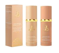 4-in-1 Smart Foundation SPF 50+｜30s Color Adapting｜24H Waterproof & Sweatproof｜Gym Makeup｜Lightweight Hydrating (Light Spectrum, 30ml) (A-2PC)