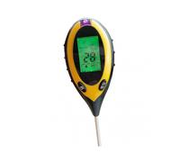 4-in-1 Soil Tester Temperature Moisture Light Humidity Ph Value Meter