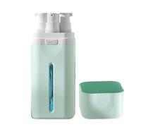 4 In 1 Travel Dispenser Bottle | Leak-Proof Toiletry Refillable Organizer |